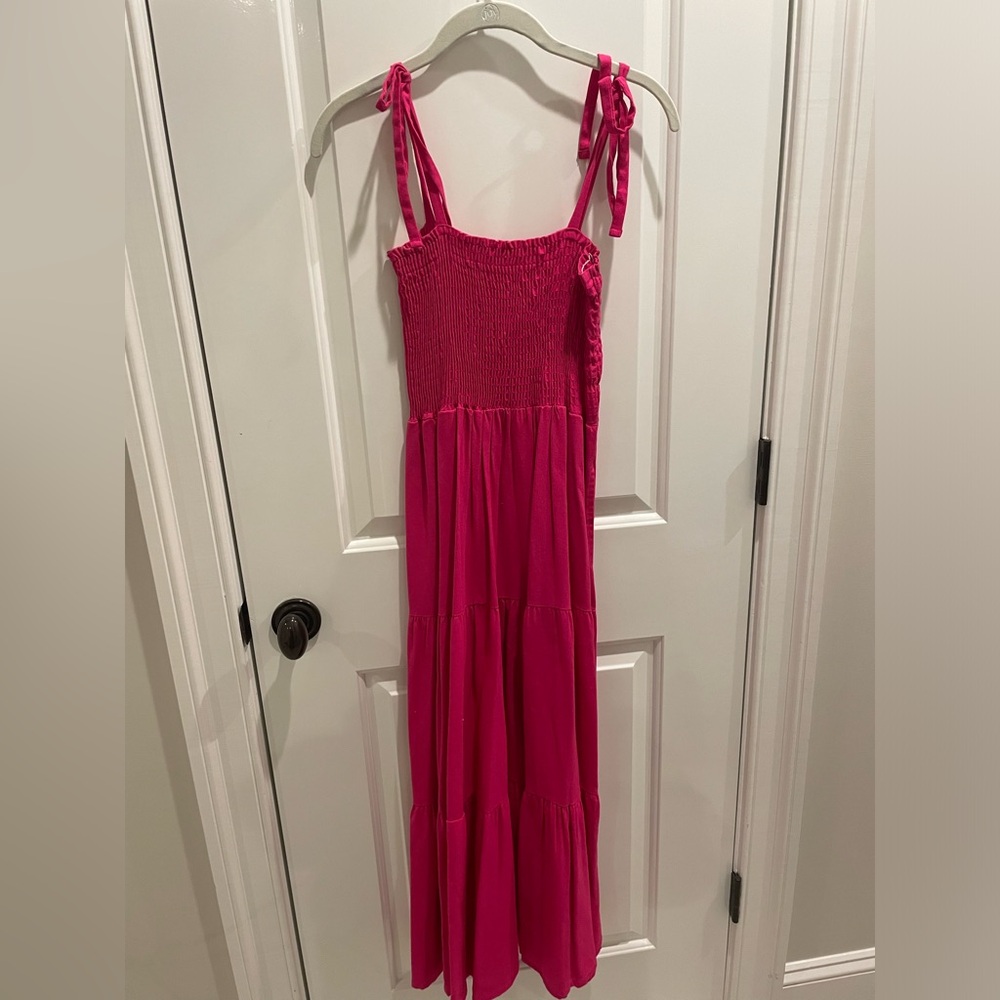Hot Pink Maxi Dress